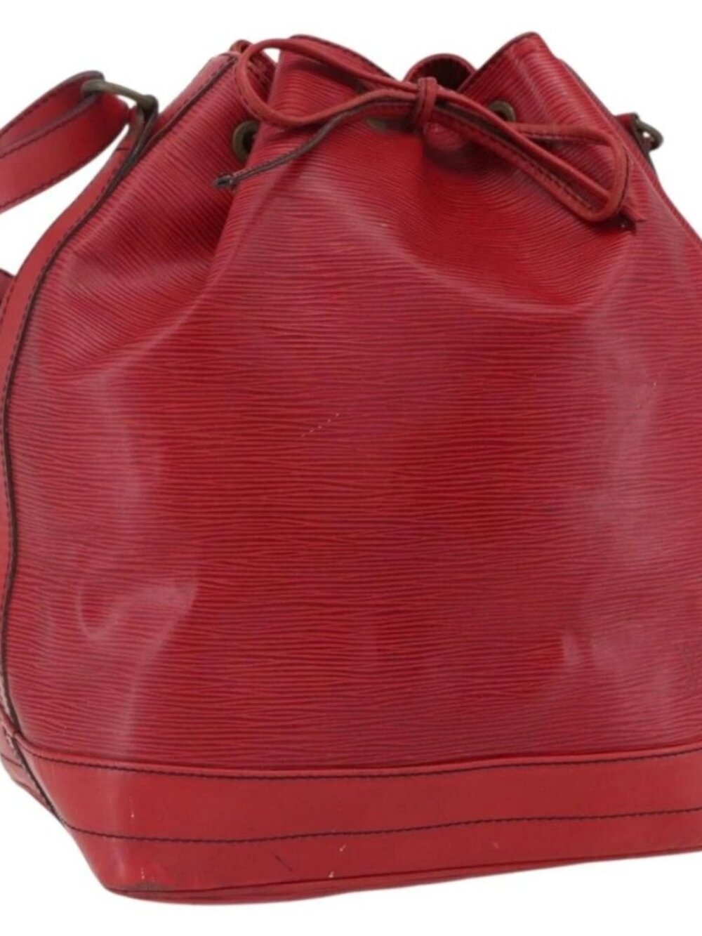 LOUIS VUITTON Epi Noe Shoulder Bag Red M44007 LV Auth 170172 - Picture 2 of 16